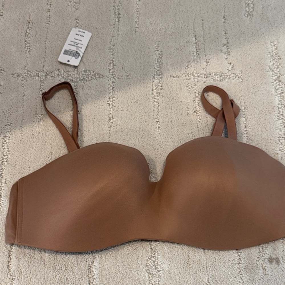 NWT Soma Tan Strapless Bra - 36B